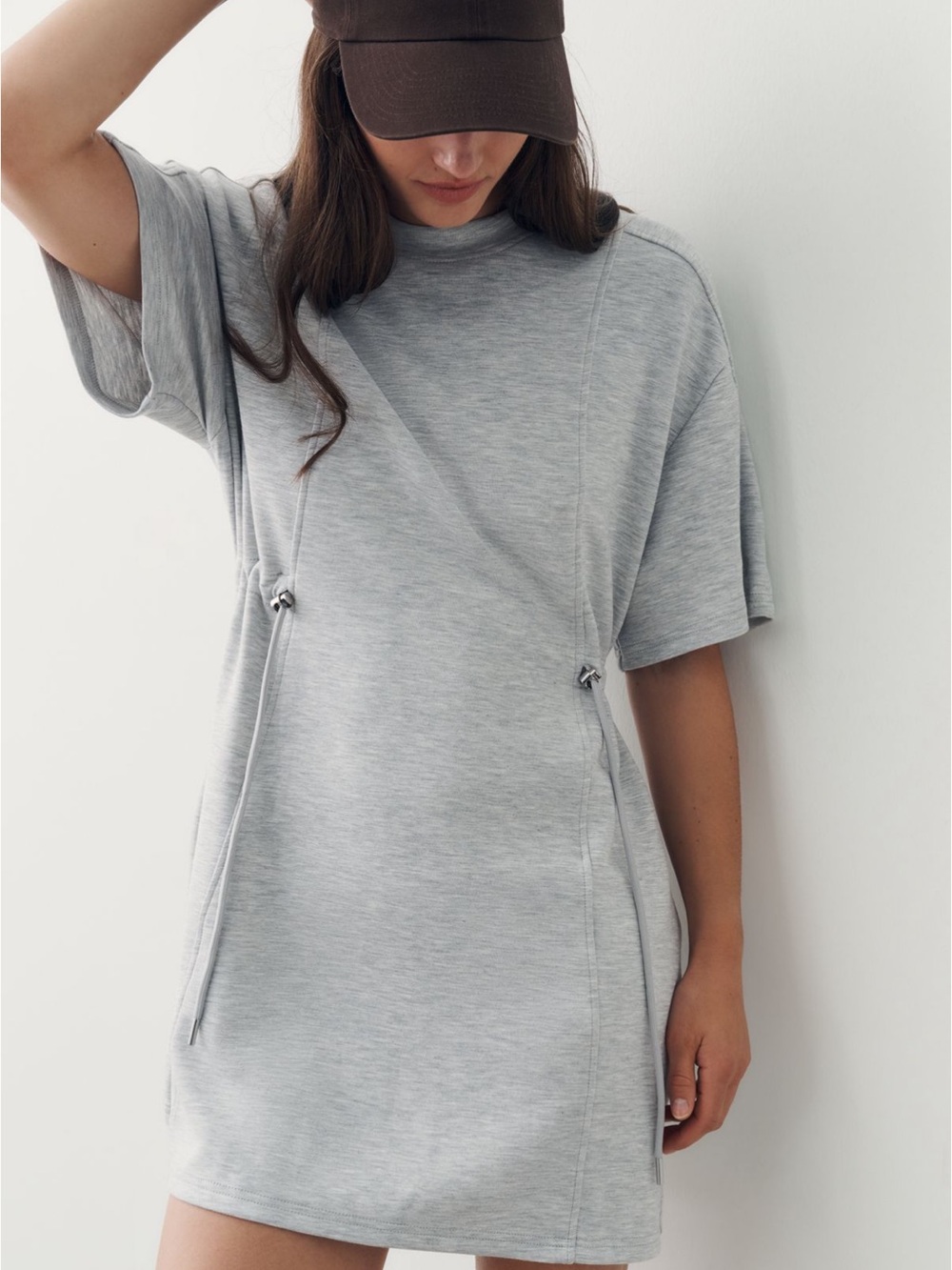 Daily Practice Cinched mini dress